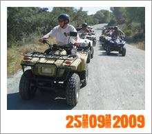 Quad Mountain Adventures Tour 25-09-2009